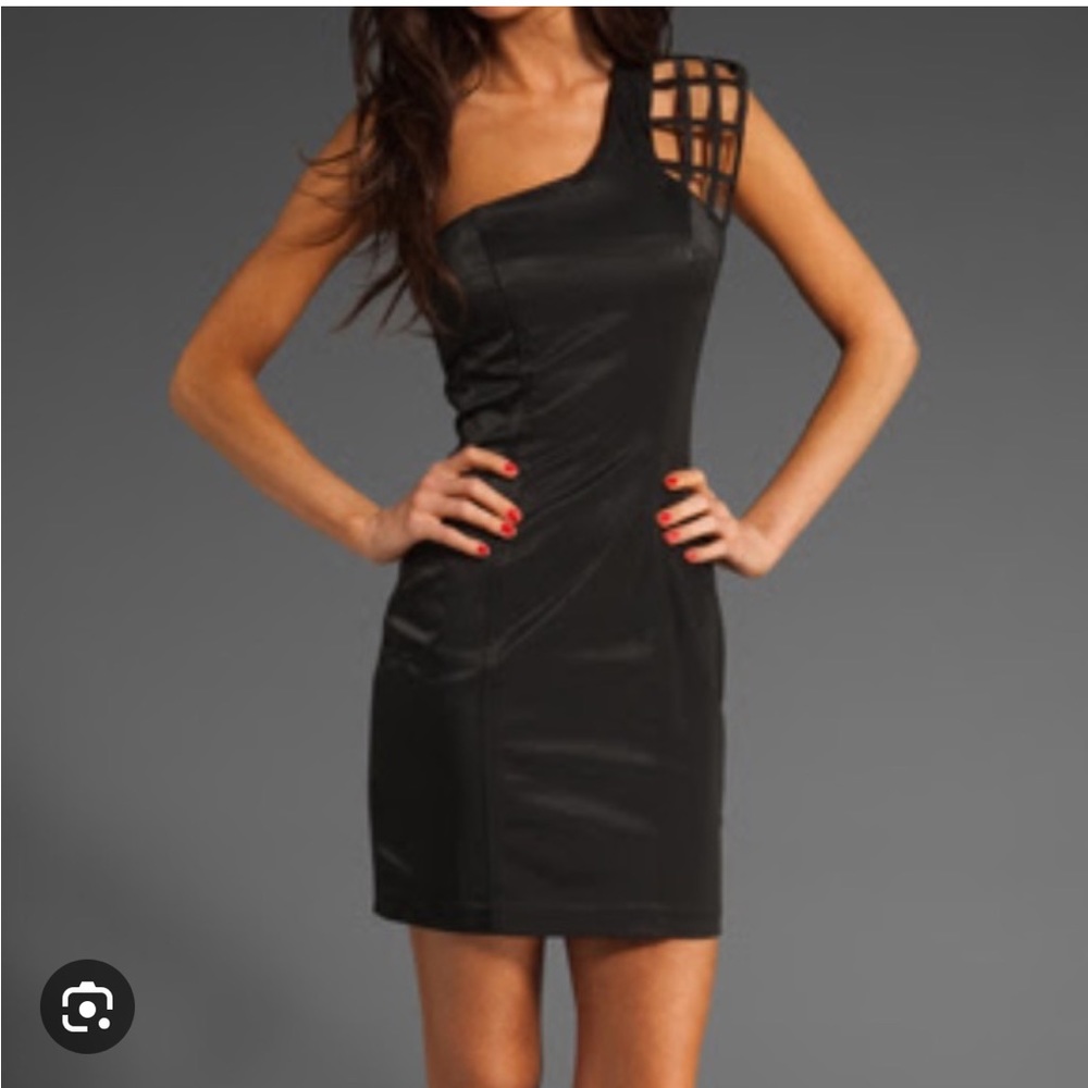 Very cool Funktional Cage Mini one shoulder Dress
